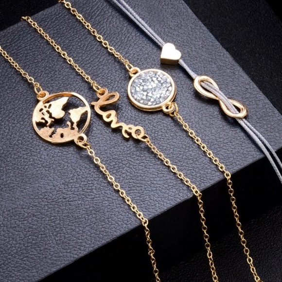 Infinity bracelet set - Picture 6 of 8